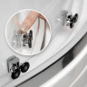 Душевая дверь в нишу WASSERKRAFT LIPPE 45S09 170 см