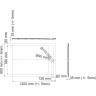 Поддон для душа WASSERKRAFT WIESE 84T07 120x90