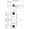 Смеситель для раковины WASSERKRAFT SCHUNTER 8245